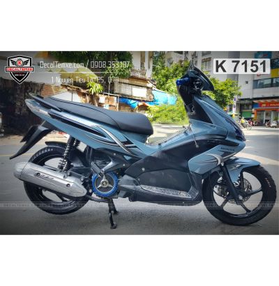 Tem Airblade 2010 hoa văn xám đen