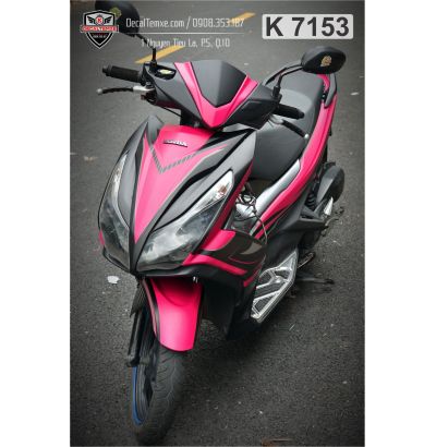 Tem Airblade 2014 đen hồng