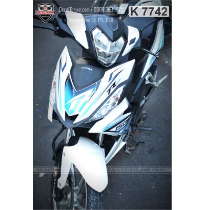 Tem Winner 150R xanh đen
