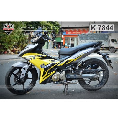 Tem Exciter 150 Y15ZR vàng xám