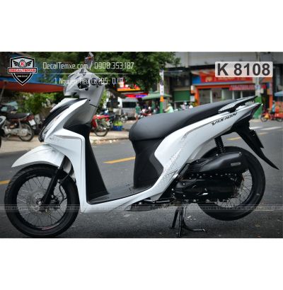 Tem Vision 2014 hoa văn nhẹ nhàng