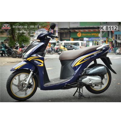Tem Vision 2014 hoạ tiết vàng 