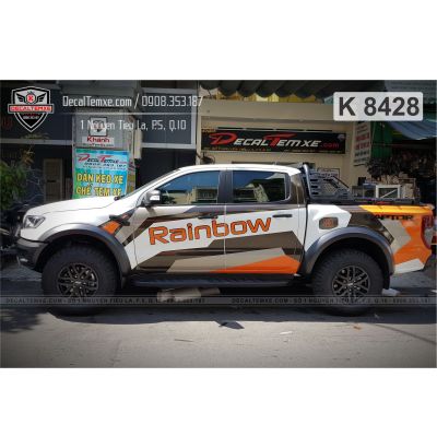 Tem Ford Raptor Rainbow