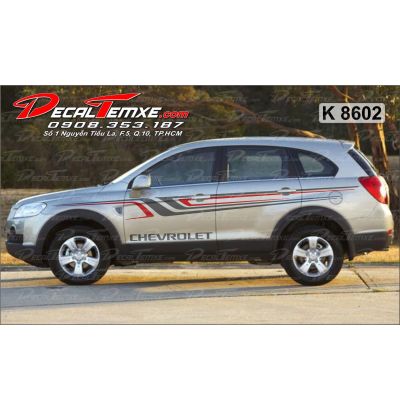 Tem Captiva hoa văn 8602
