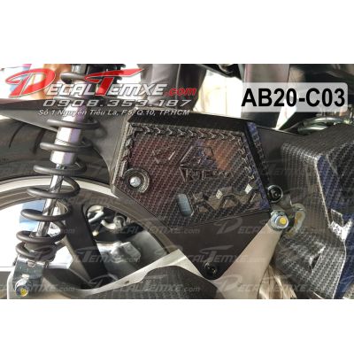 Ốp két nước Airblade 2020 sơn Carbon