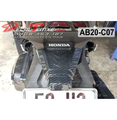 Ốp cóc đèn Airblade 2020 sơn Carbon