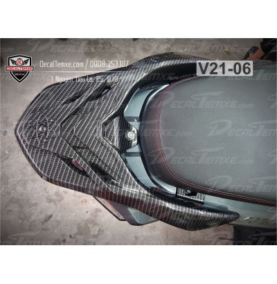 Ốp cản sau Vision 2021 sơn Carbon