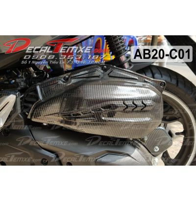 Ốp pô e Airblade 2020 sơn Carbon 