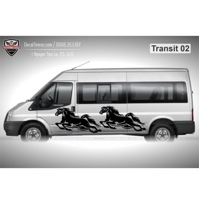 Tem Ford Transit Ngựa song Mã